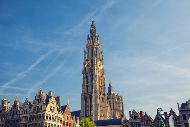 istock Cathedral of Our Lady, Antwerp, Belgium 1091697870
