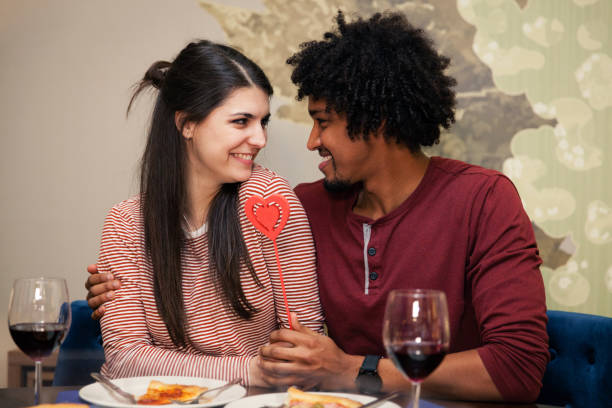 istock Happy Biracial Couple on A Date 1091703678