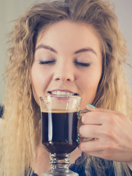 istock Positive woman drinking her morning coffee 1091717436