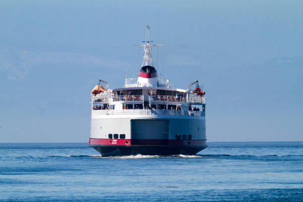 coho (prom) żagiel w victoria - kanada - ferry british columbia vancouver vancouver island zdjęcia i obrazy z banku zdjęć