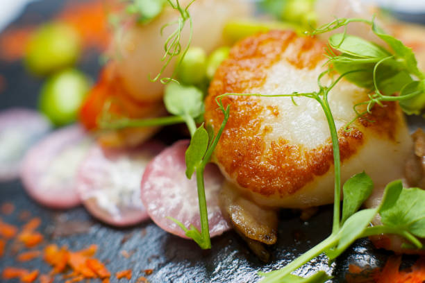 istock Piglet sauteed with scallops 1091719354