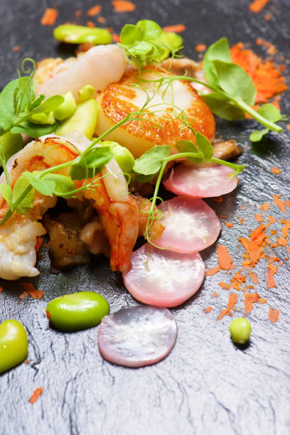 istock Piglet sauteed with scallops 1091719382