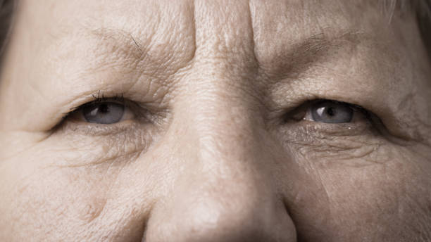 istock Elderly pensioner female eye closeup 1091719900