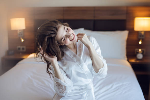 istock Smiling attractive woman at home 1091720384