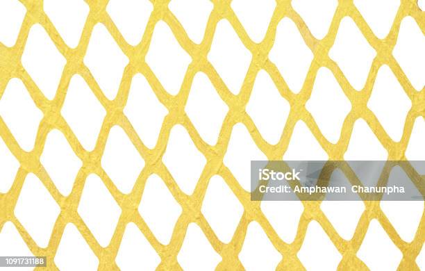 Wall Mesh Pattern Gold Paint Wall Mesh Patterns Isolated On White Background Stock Photo ...