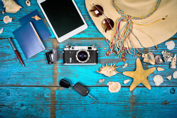 istock Directly Above Shot Of Personal Accessories On Table 1091733542