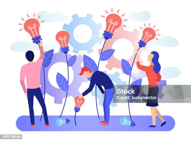 Ððµñðññ Stock Illustration - Download Image Now - Illustration, Innovation, Inspiration