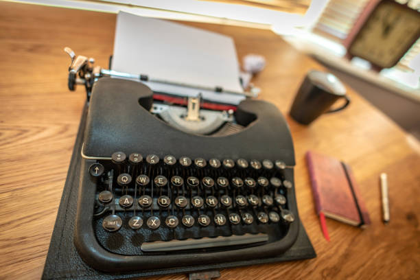 istock Close up of a vintage typewriter 1091754662