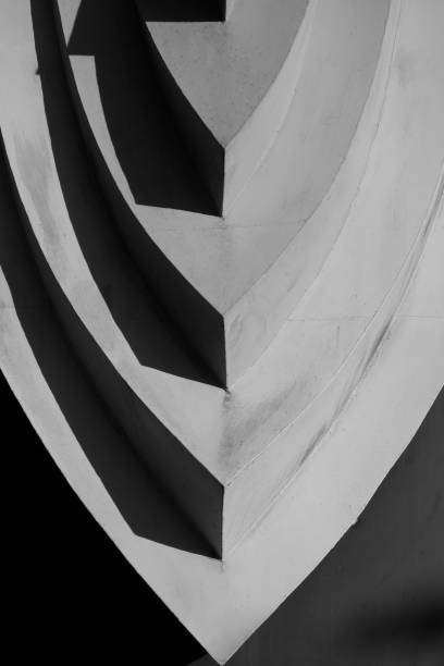 istock Abstract background architecture lines. modern architecture detail 1091758382