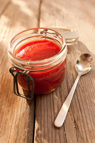 istock Tomato soup in a canning jar 109176013