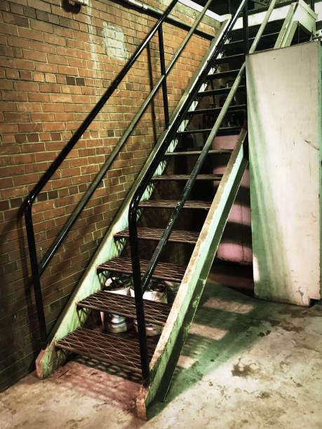 istock Stairs inside an industrial power plant. 1091763276