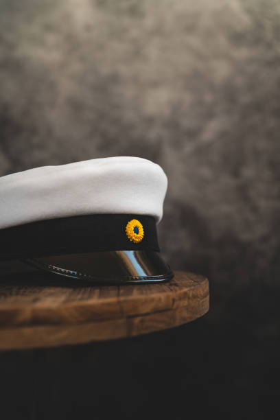 istock Traditional Swedish graduation hat on a table 1091779610