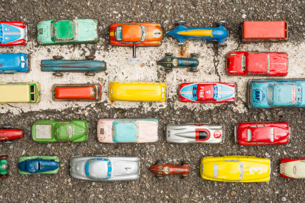 istock Vintage toy cars 1091788600
