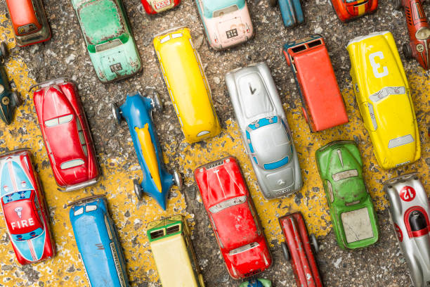 istock Vintage toy cars 1091788712