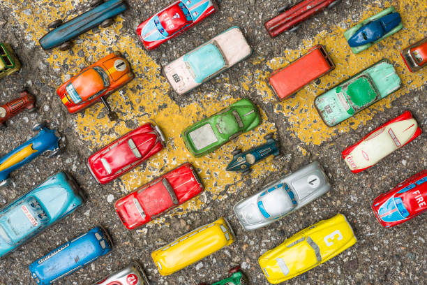 istock Vintage toy cars 1091789926