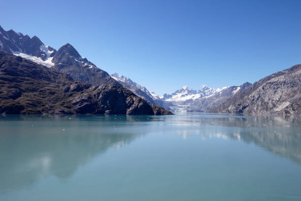 istock Glacier Flowing Into Lake In Alaska USA 1091790826