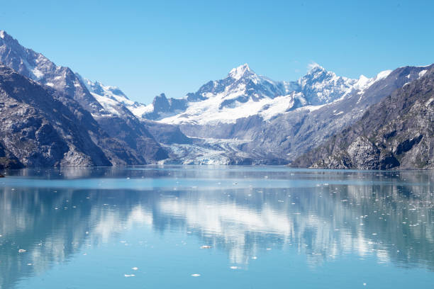 istock Glacier Flowing Into Lake In Alaska USA 1091790878