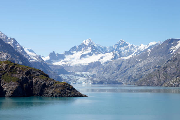 istock Glacier Flowing Into Lake In Alaska USA 1091790924