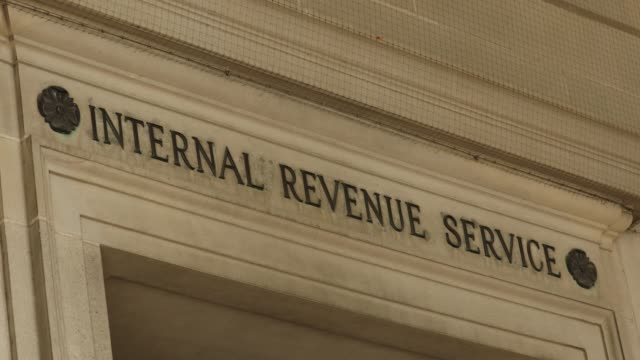 IRS tax building in Washington DC USA