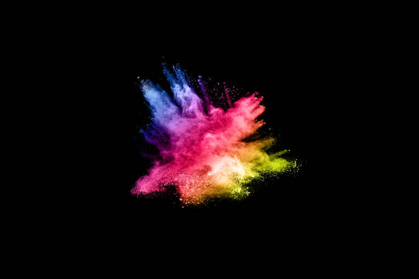 istock abstract colored dust explosion on a black background.abstract powder splatted background,Freeze motion of color powder exploding/throwing color powder, multicolored glitter texture. 1091812038