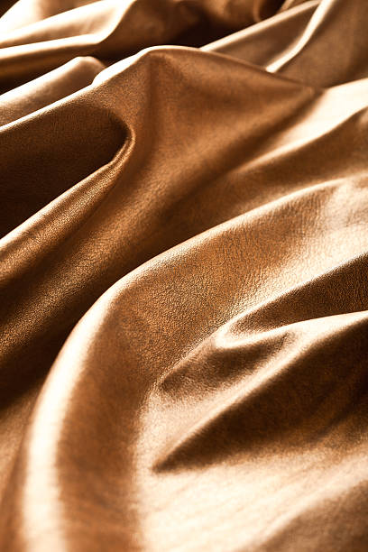 Leather Ripples stock photo