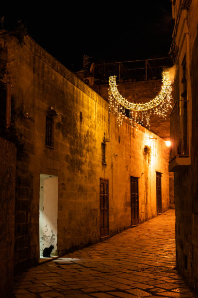 istock Christmas Lights in Matera 1091819440