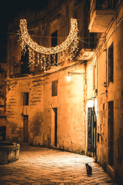 istock Christmas Lights in Matera 1091827616