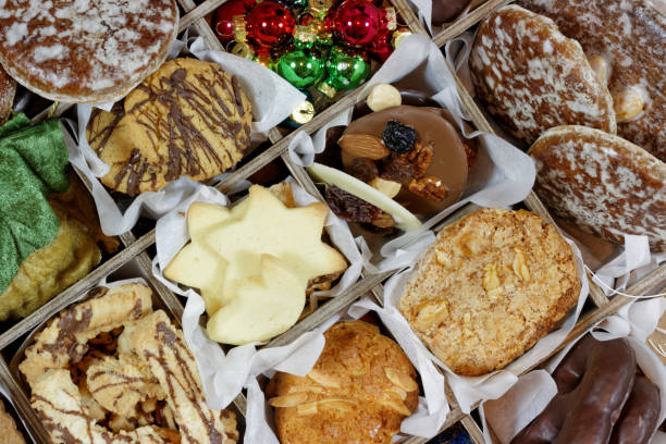 istock Sweet Sorted  Christmas Goodies Closeup 1091832518