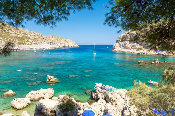 istock Anthony Quinn Bay on Rhodes island, Greece 1091834318