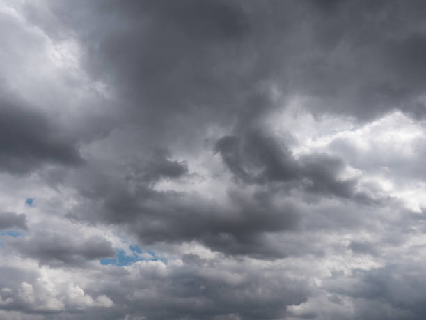 istock Gray and dark storm clouds before the storm 1091852512