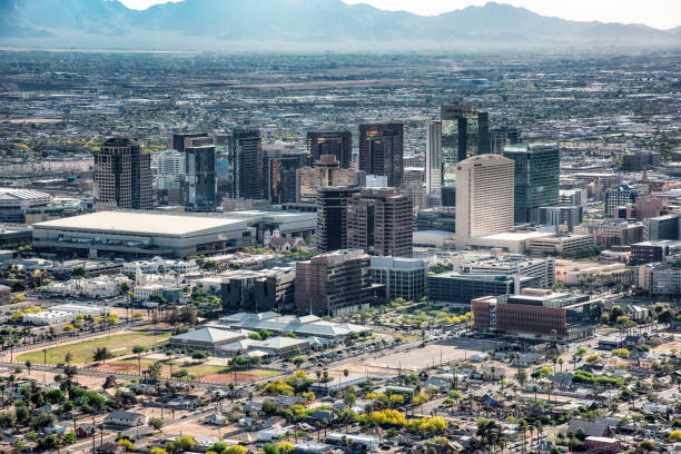 istock Aerial Skyline Phoenix Arizona 1091854564