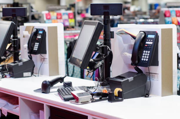 istock Cash register in the store 1091866632