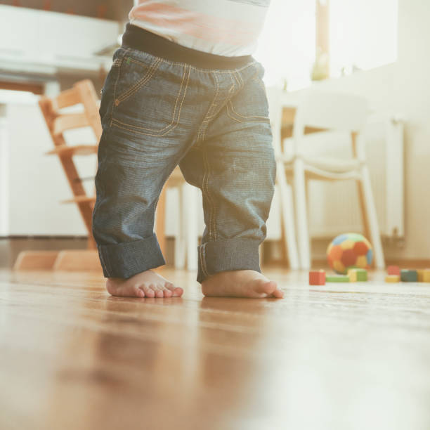 istock First steps of a baby boy 1091872968