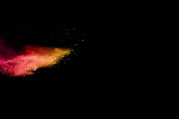 istock abstract colored dust explosion on a black background.abstract powder splatted background,Freeze motion of color powder exploding/throwing color powder, multicolored glitter texture. 1091882706