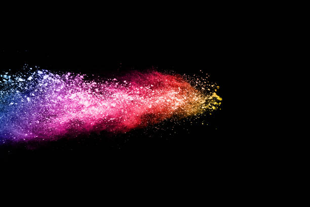 istock abstract colored dust explosion on a black background.abstract powder splatted background,Freeze motion of color powder exploding/throwing color powder, multicolored glitter texture. 1091882810