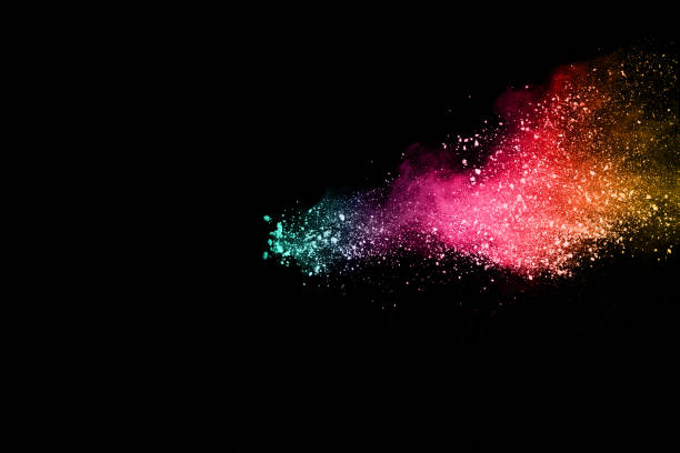 istock abstract colored dust explosion on a black background.abstract powder splatted background,Freeze motion of color powder exploding/throwing color powder, multicolored glitter texture. 1091882976