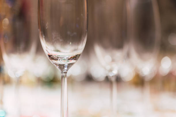 istock Closeup of shiny wineglass 1091908086