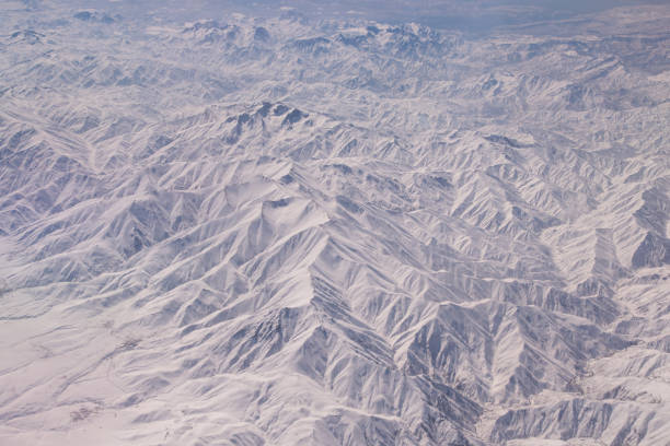 Amazin winter mountain landscape