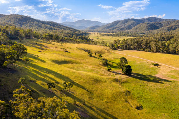 Wonnongatta, Victorian High Country Victorian high country, Wonnongatta Station high country stock pictures, royalty-free photos & images