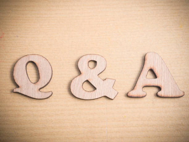 istock Q & A, Questions and Answers. Words Typography Concept 1091952688