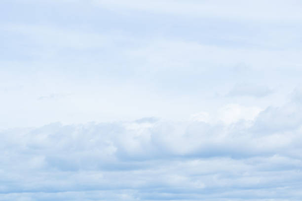 istock The sky is blue with clouds moving slowly 1092020328