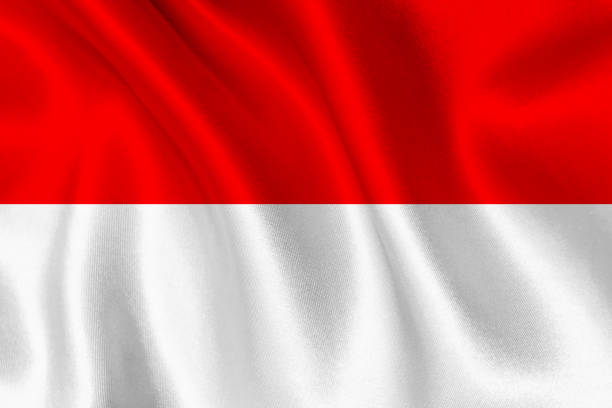 istock FLag of Indonesia waving background 1092033778