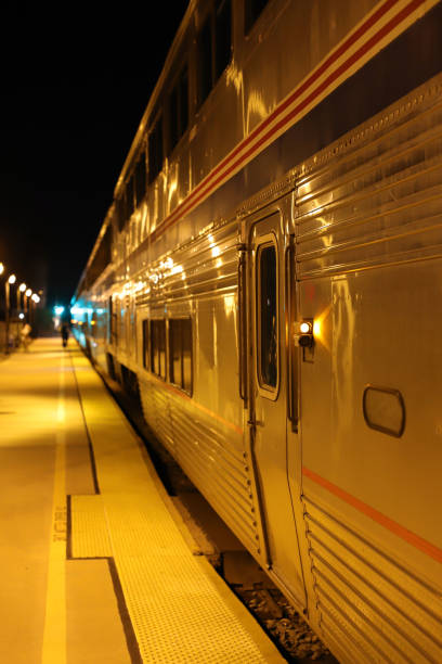 istock Train at Moorpark Station 1092048948