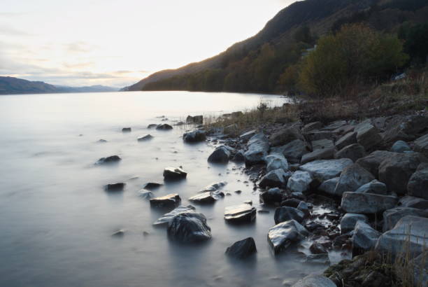 istock long exposure effect at the surface of the Loch Ness, at dusk - 6 1092055120