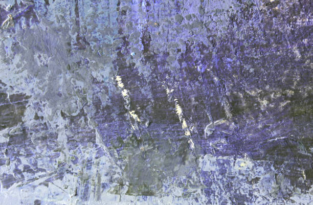 istock Painting knife technique with acrylic on canvas. Abstract art background. 1092055734