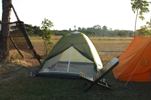 istock Camping point at morning, Summertime 1092057688