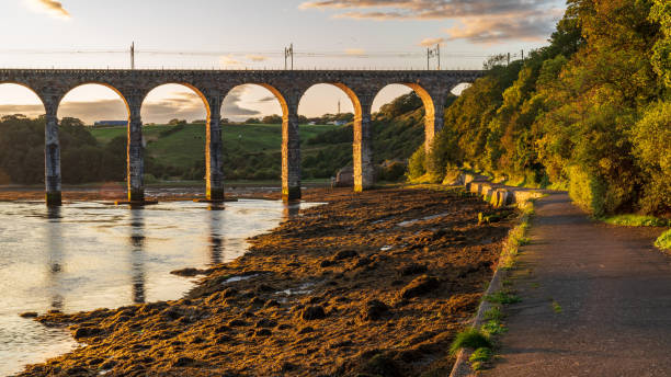 istock Railway bridge in Berwick-upon-Tweed, England 1092072150