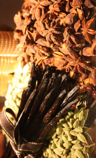 istock Vanilla pods  Star anise  seed  Chocolate 1092074768