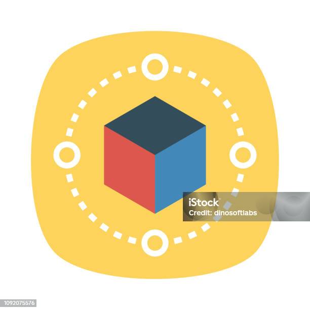 Box Shape Map Box Shape Design Stock Illustration - Download Image Now - Abstract ...