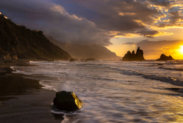 istock beautiful sea landscape, sunset over the atlantic beach 1092094442